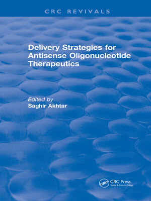 cover image of Delivery Strategies for Antisense Oligonucleotide Therapeutics